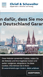 Mobile Screenshot of christl-schowalter.de