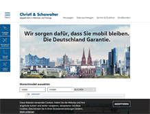 Tablet Screenshot of christl-schowalter.de